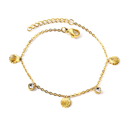 Gold Charm Bracelet