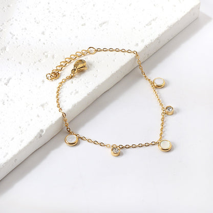 Gold Charm Bracelet