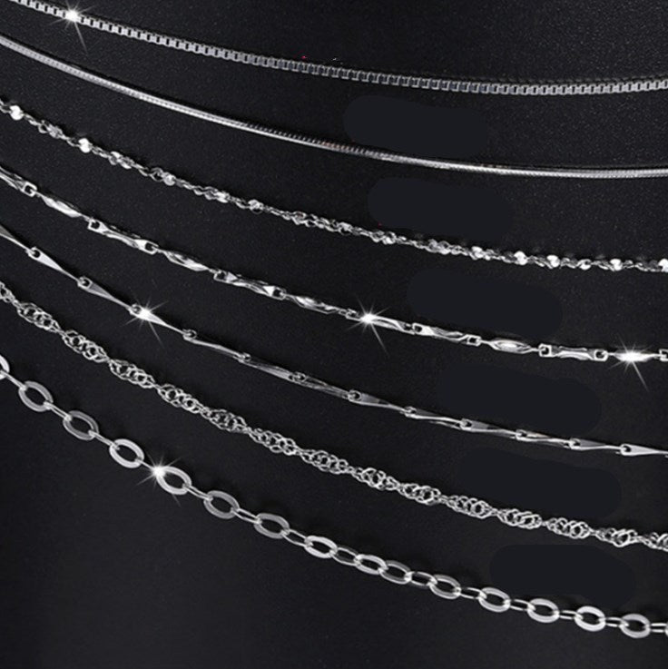 Silver Chain Necklaces