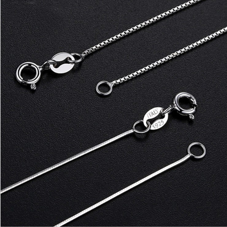 Silver Chain Necklaces