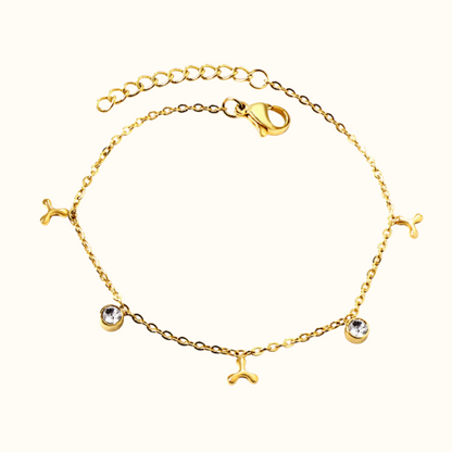 Gold Charm Bracelet