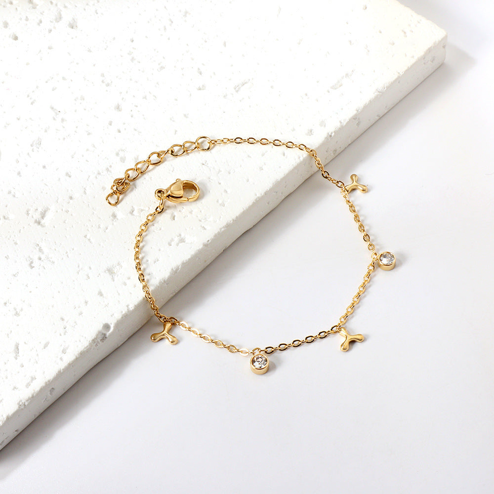 Gold Charm Bracelet