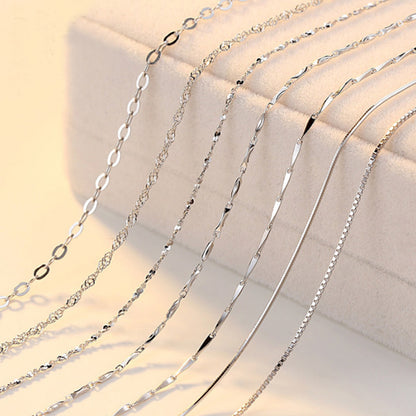 Silver Chain Necklaces