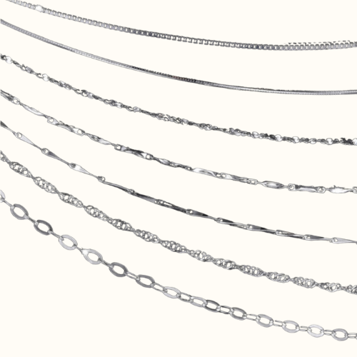 Silver Chain Necklaces