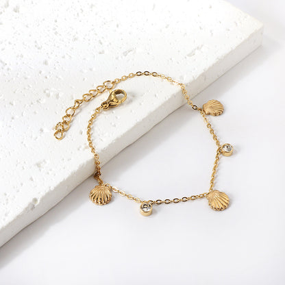 Gold Charm Bracelet