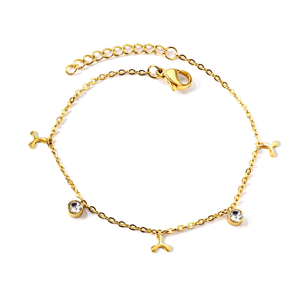 Gold Charm Bracelet